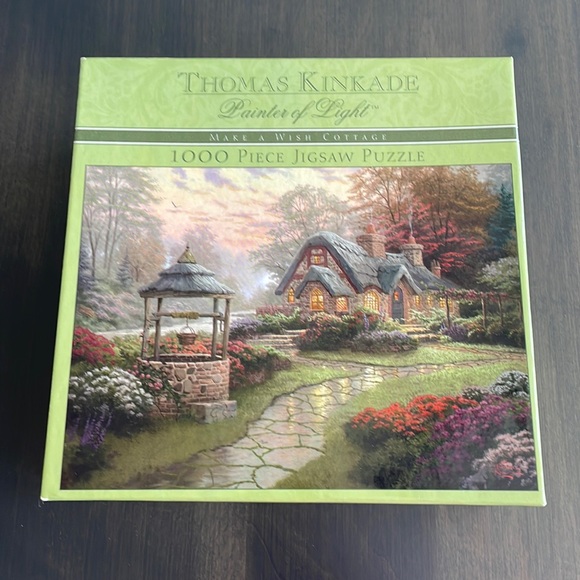 Ceaco Other - Ceaco Thomas Kinkade Make A Wish Cottage 1000 Piece Jigsaw Puzzle Brand New